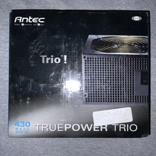 Antec TruePower Trio 430W Power Supply TP3-430, ATX12V Version 2.2 New Sealed