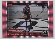 2021-22 Panini Donruss Franchise Features Holo Pink Laser Kevin Durant #28 17lu