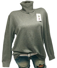 Weicher Pullover oversized Rollkragen Pulli S...