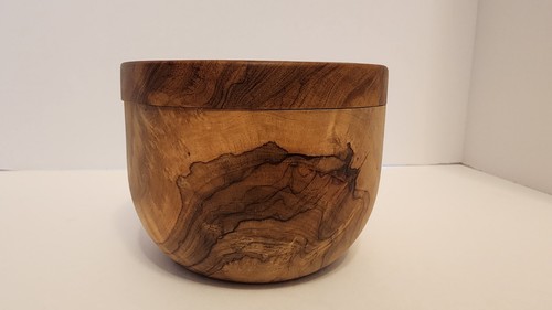 Berard 4" Olive Wood Salt Keeper / Spice Cellar from France - Afbeelding 5 van 7