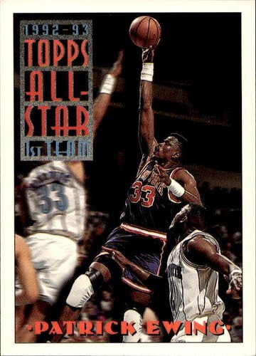 1993 Topps Patrick Ewing [Gold] #100 card