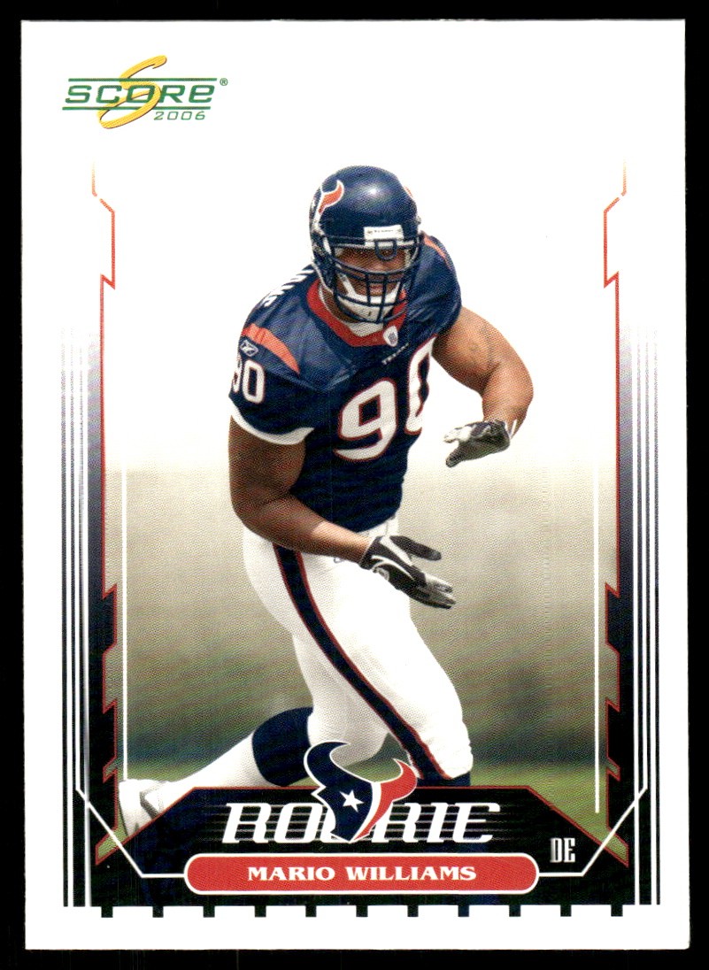 Mario Williams Score #363 Base