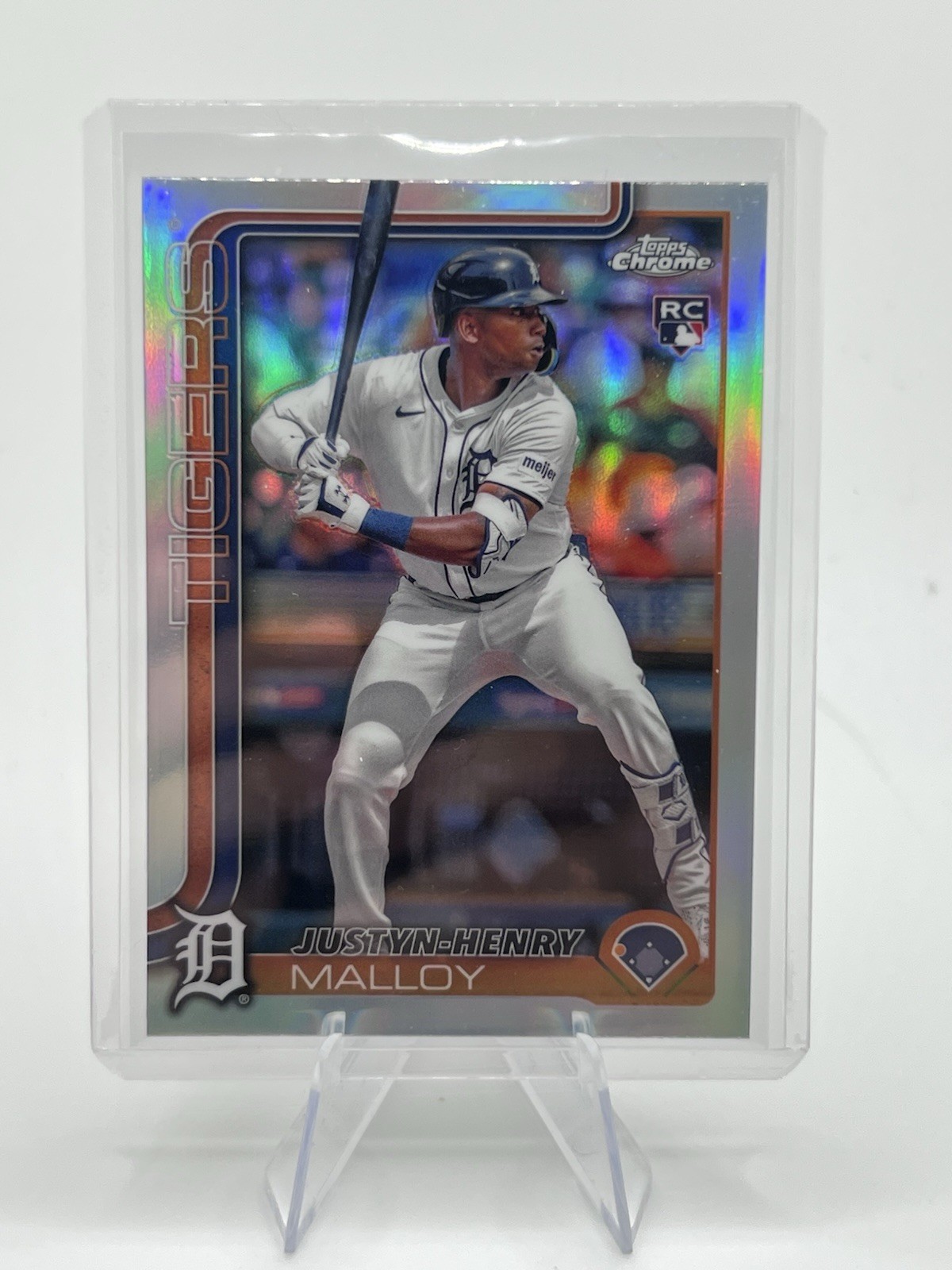 2025 Topps Chrome Baseball - Justyn-Henry Malloy #224 REFRACTOR (RC)
