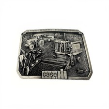 Case IH A Fresh Team for Today's Farmer Vintage 1985 Limited NOS Belt Buckle