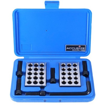 Ultra Precision 1-2-3 Blocks Set with Screw in Plastic Box, Eg02-0408