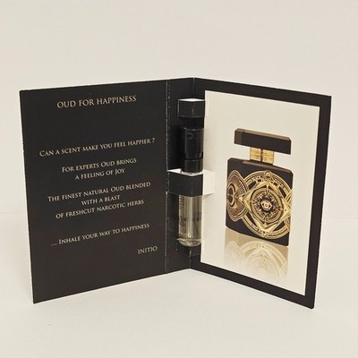 Initio Oud For Happiness Eau de Parfum-Miniatur im Papier-Sleeve (Jacket) Neu