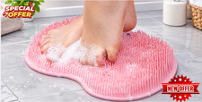 Foot Back Cleaning Pad, Upgrade Shower Foot Scrubber Ma