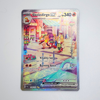 Pokemon TCG: Skeledirge ex 258/193 Paldea Evolved SIR Holo EN
