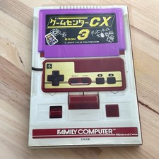 GameCenter CX Book Vol.3 Nintendo Famicom Cover Fuji TV Japan Retro Gaming Rare