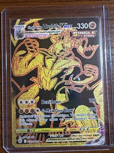 Single Strike Urshifu VMAX TG29/TG30 Holo Rare Pokemon TCG Brilliant Stars Card