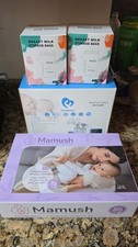 Bellababy Double Electric Breast Feeding Pumps Bags Mamush Organizer - NEW