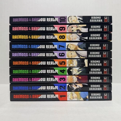 Daemons of The Shadow Realm Manga Volumes 1-10 Brand New English Hiromu Arakawa