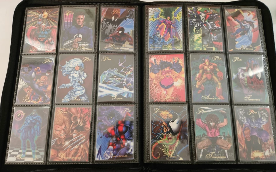 1994 Flair Marvel Annual Complete Set 150 Cards Wolverine Thor Spider-Man - Image 4 of 4