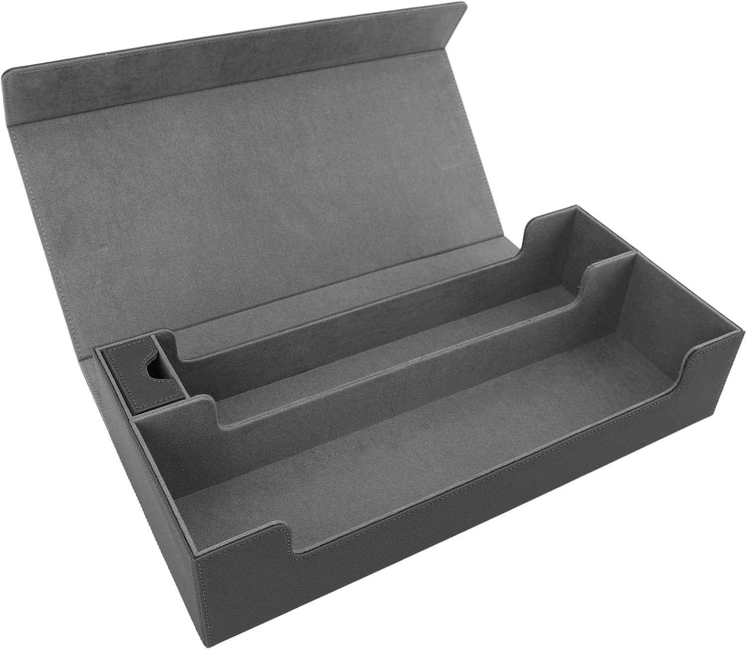 Boîte rangement jeu de cartes aimantée C12.9 en feutrine pour cartes à collectionner