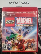 Lego Marvel Super Heroes Ps3 NoManual EN/FR/ESP Tested Free Shipping in CAD