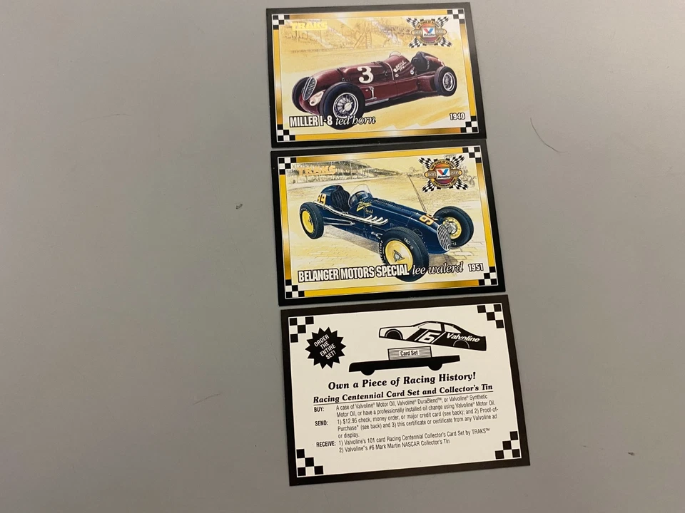 1994 Traks Valvoline 100 Years of Racing Collector Cards 500 Unopened Packs - Image 4 of 4