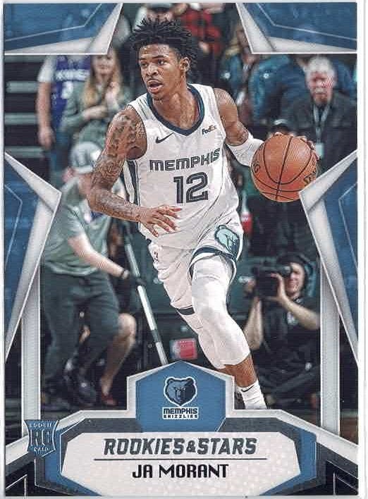 2019-20 Panini Chronicles Ja Morant (Grizzlies) Rookies & Stars Card No. 681 RC