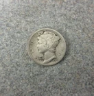 1916 Mercury or Liberty Head Silver Dime : Raw / Ungraded : VF - XF Range