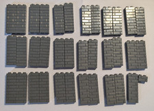 176 x LEGO Mauerstein Bricks 2x1 98283 - Dark Grey - Dunkelgrau