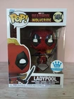 Funko Pop! Marvel Wolverine Ladypool (Exclusive Diamond) #1404 W/Protector