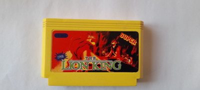 Lion King / The Lion King III: Timon & Pumbaa 2 in 1 FAMICLONE FAMICOM cartridge