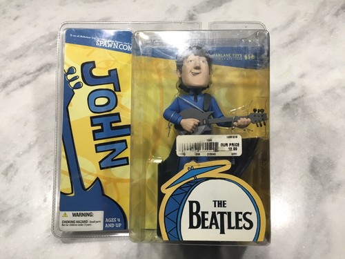 Neu in Verpackung 2004 McFarlane Toys The Beatles Cartoon Figuren John Lennon