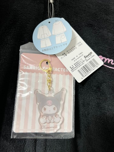 Sanrio Kuromi Hoodie & Short pants Cosplay Room wear two piece-sets - Picture 5 of 7