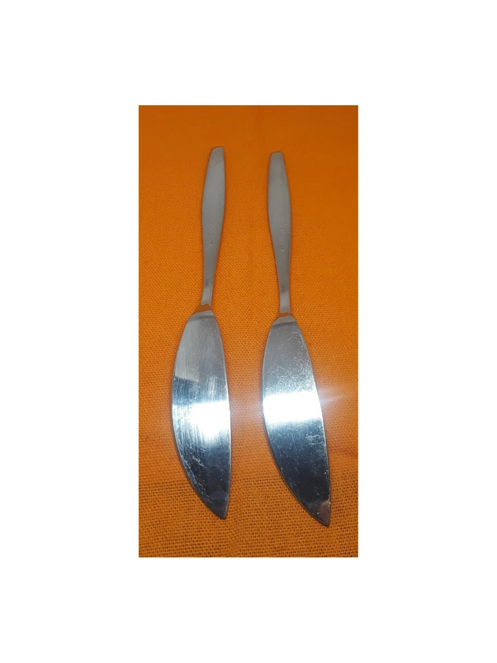 Vintage Set 2 BSF Inox 18/8 Alemania Acero Inoxidable Cuchillo de Mantequilla... - Imagen 3 de 4
