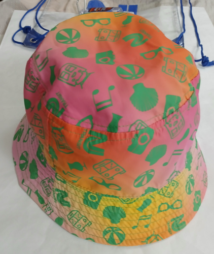 (4) New NJ Transit MTA Drawstring Bag Bucket Hat Hand Sanitizer Sunscreen Lot - Picture 3 of 5
