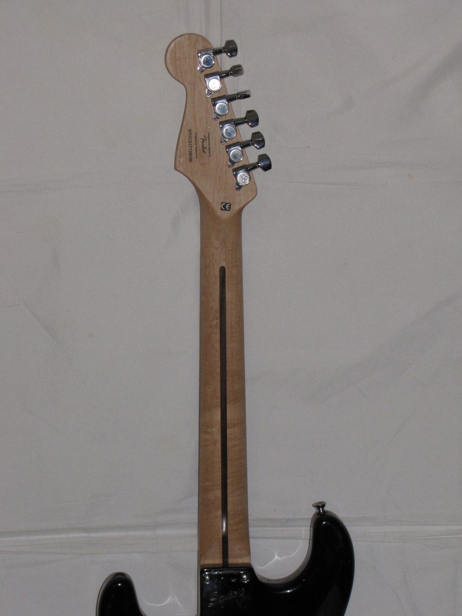 Fender Strat Guitar Squier Electric 6 String s/n ICS Fender Strat Guitar Squier Electric 6 String s/n ICS