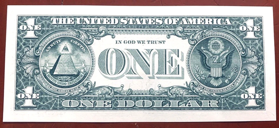 1954 Trailing Birth Year Note Fancy Serial Number Series 2021 Crisp Uncirculated - Image 3 of 3