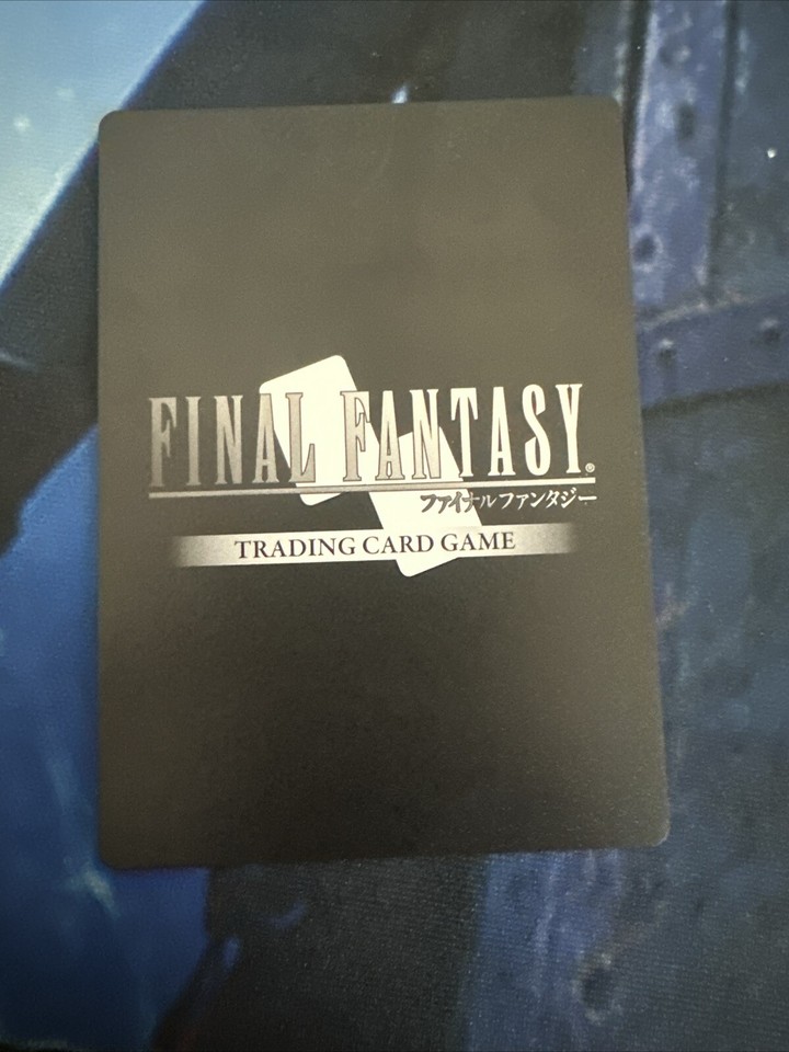 Final Fantasy TCG Tifa Noir Foil Full Art Promo 11071L Played eBay