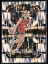 2024 Panini Select WNBA #57 Julie Vanloo Silver Flash Prizms