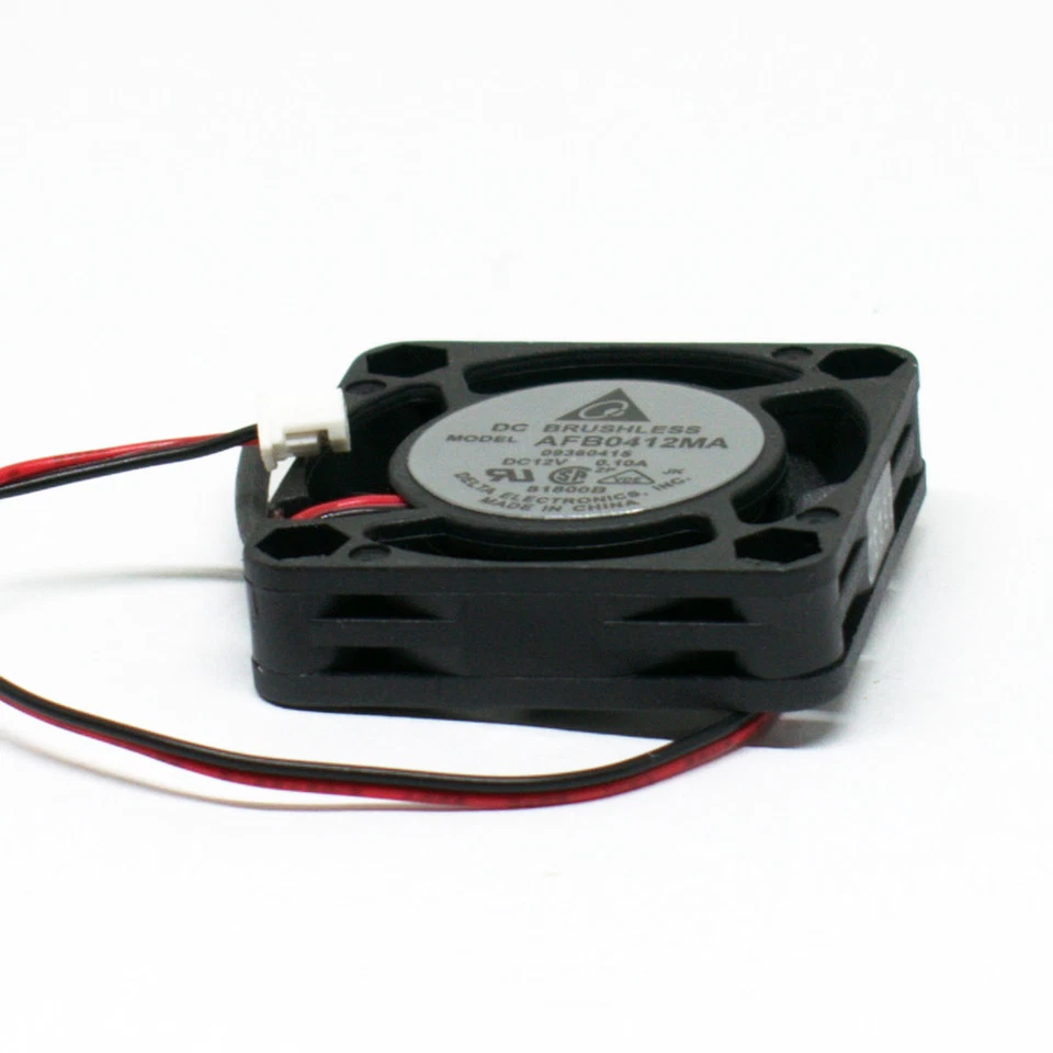 10pcs Delta AFB0412MA 40x40x10mm 4010 12V 0.10A 2pin 5 Blades DC Brushless Fan - Image 2 of 4