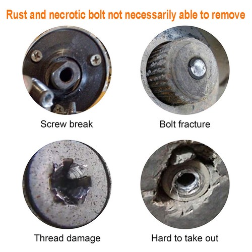 22 PC Damaged Stripped Screw Extractor Set with Magnetic Extension Bit Holder - Picture 11 of 11