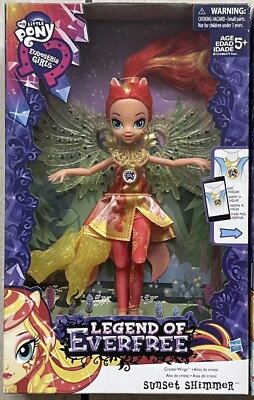 My Little Pony Equestria SUNSET SHIMMER Crystal Wings Legends of
