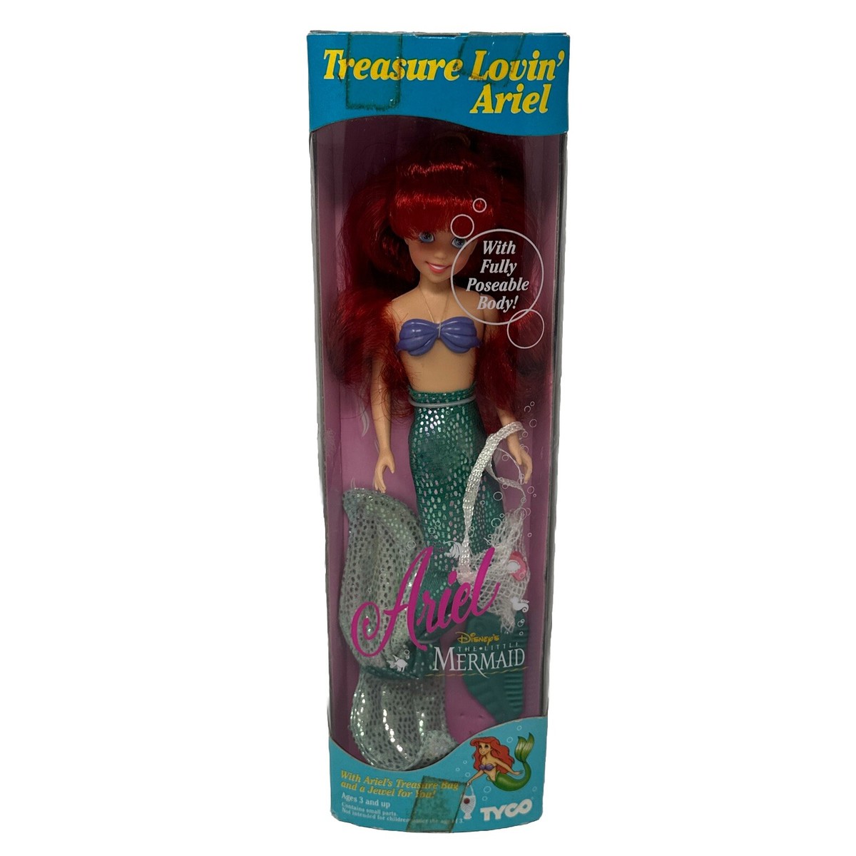 VTG TYCO Treasure Lovin' Ariel Disney's The Little Mermaid | eBay
