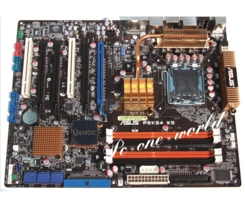 Placa madre de escritorio Asus P5K64 WS zócalo Intel P35 LGA 775 eSATA SATAII DDR3 ATX - Imagen 1 de 7