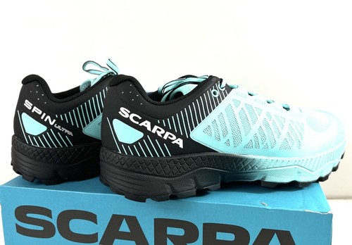 Scarpa Spin Ultra - Aruba Blu/Nero - Scarpe da trail running da donna taglia US 9 - Foto 2 di 11