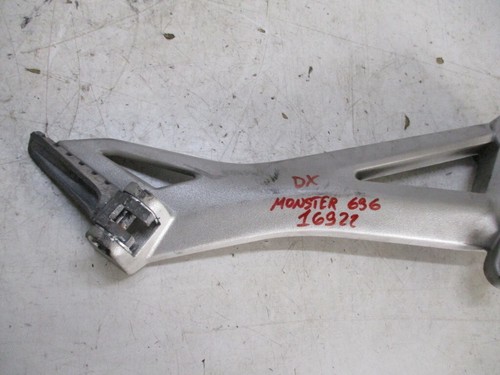 Pedana Destra DX Anteriore Pedane Pedale Ducati Monster 696 2008 2013 Footboard - Foto 2 di 6