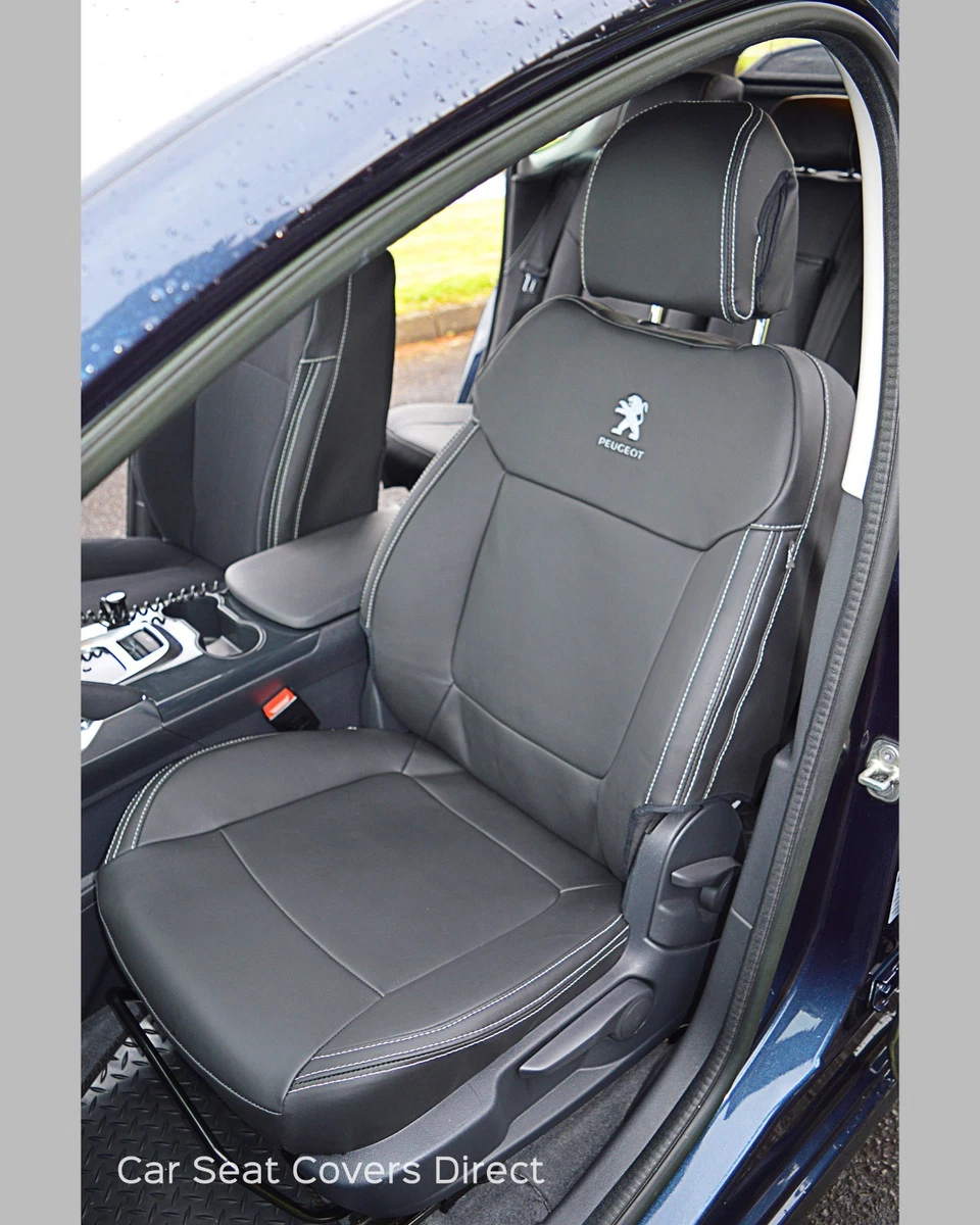 Peugeot 3008 Tailored Fitting Waterproof Leather Look Taxi Pack Car Seat  Covers