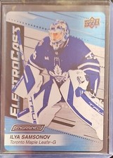 2023-24 Upper Deck Engrained ElectroCast #EC27 Ilya Samsonov - Maple Leafs