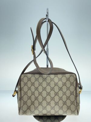 GUCCI Shoulder Bag Shelly Line GG Beige Total Pattern 001 GUCCI Shoulder Bag Shelly Line GG Beige Total Pattern 001