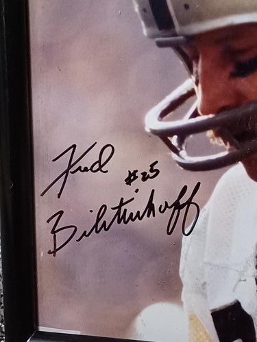 FRED BILETNIKOFF SIGNED FRAMED AUTOGRAPHED 8x10 PHOTO OAKLAND RAIDERS w/ COA - Picture 5 of 9