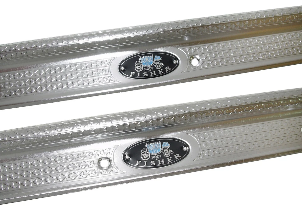 Chevy Styleline Fleetline 1949 1950 1951 1952 2 puertas placas de umbral sedanes con poste Foto 3 de 4