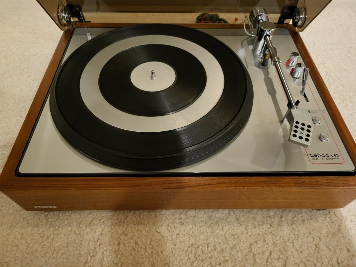 Great Rarity - Lenco L85 Turntable Record Player + Original Top