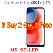 1x Clear LCD Screen Protector Guard Cover Film For Motorola Moto G Play 2021