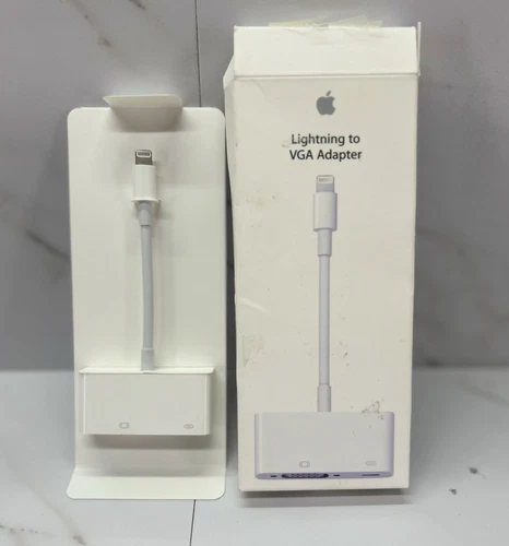 Apple Lightning to VGA Adapter for iPad/iPhone/iPod OEM MD825AM/A A1439