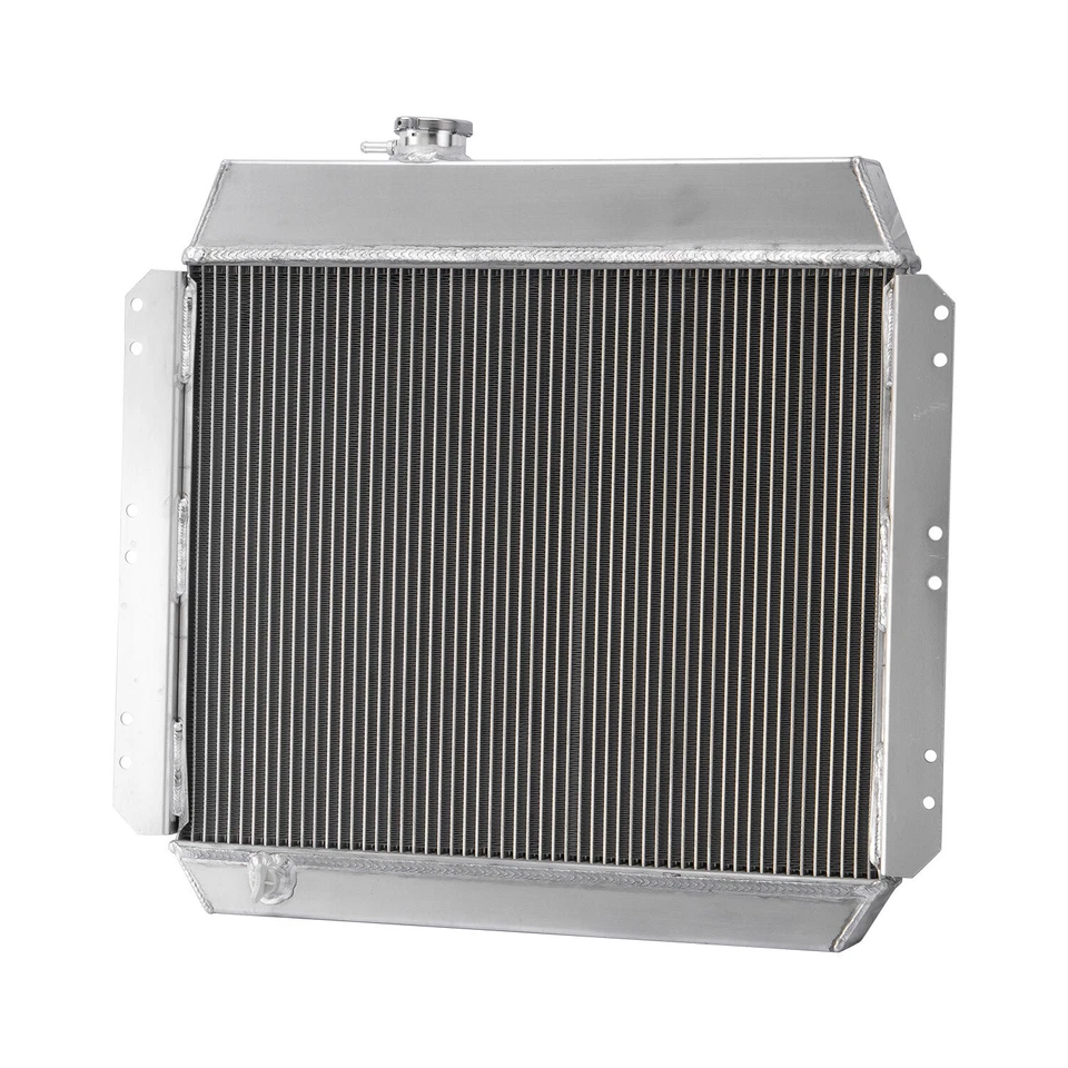 4 Row Aluminum Radiator fit 49-54,53 Chevy Bel Air/Fleetline/Styleline Deluxe L6 Foto 4 de 4