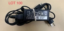 LOT 100 X DELL 65W AC POWER ADAPTER Multiple 19.5V 3.34A 50-60HZ P/N 9RN2C 1XRN1